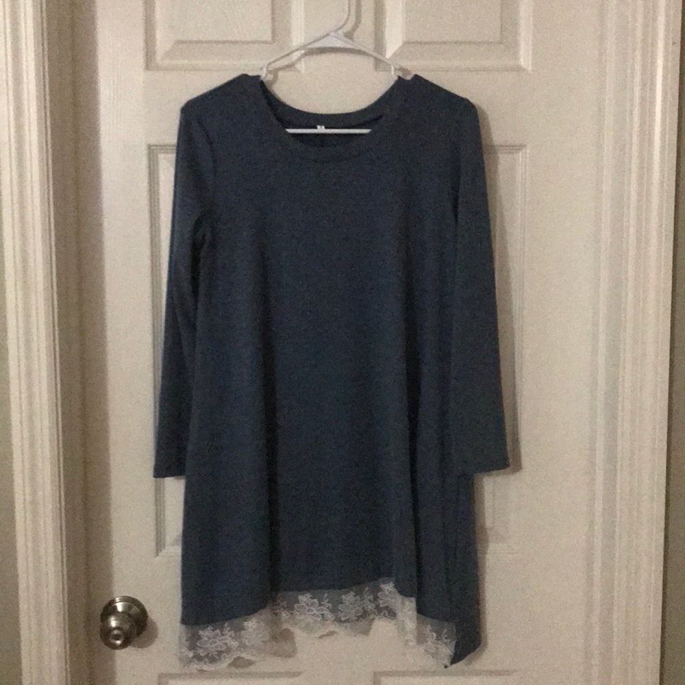 Blue dress